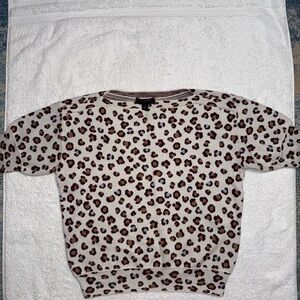 Ann Taylor  Print shirt Sweater